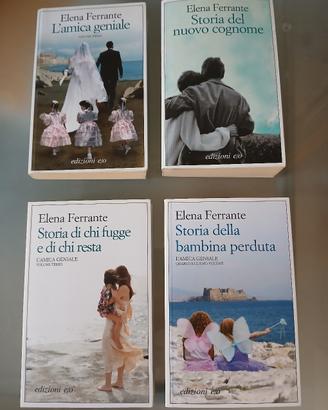 ELENA FERRANTE - QUADRILOGIA L'AMICA GENIALE 