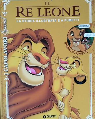 Il re leone La storia illustrata e a fumetti