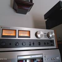 Pregiato Amplificatore Kenwood Con Vu-Meter Hi-Fi 