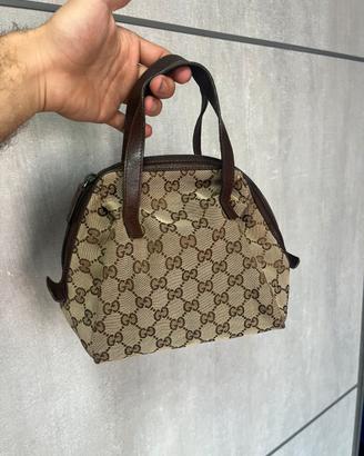 Mini borsa gucci vintage modello balthus in tela