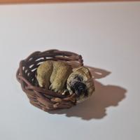 Statuina cucciolo Bulldog francese