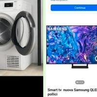 Smart TV Whirpool e asciugatrice Whirpool