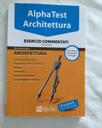 Libro Alpha Test Architettura