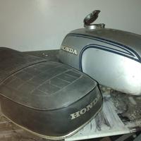 serbatoio  e sella honda 350