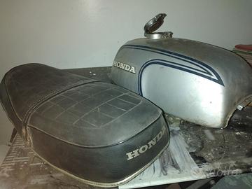 serbatoio  e sella honda 350