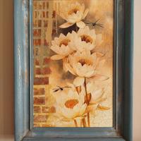 Quadro realizzato con tecniche miste
