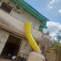 attrezzi lavoro tubo scarica macerie 