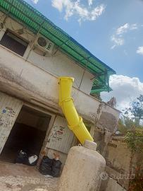 attrezzi lavoro tubo scarica macerie 