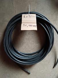 Cavo 1x35mm nero 12,40 MT