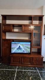 Mobile in legno massello noce
