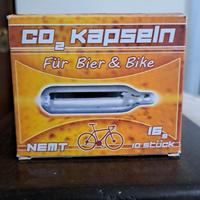 capsule Co2 per spillatori birra e pompe bici