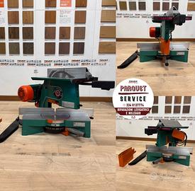 Levigatrice per parquet taglierina TRONCATRICE OMS