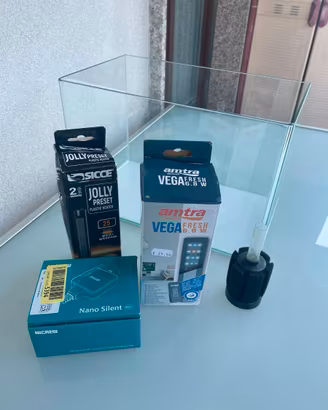 KIT ACQUARIO COMPLETO 18 LITRI