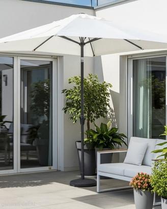 Ombrellone Alluminio 3x4 3x3 Telo idro Manovella