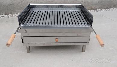 BARBECUE PROFESSIONALE IN ACCIAIO INOX