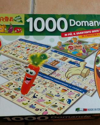 Gioco Lisciani Carotina super bip 1000 domande