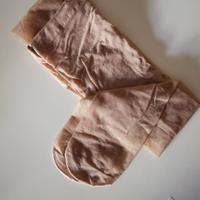 Calze nude tg M poco coprenti nuove