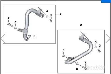 BMW protezione Motore (Crashbar) K1600 GT GTL