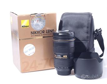 OBIETTIVO NIKON AF 24-70 MM F/2.8 G ED. N. GARANZI