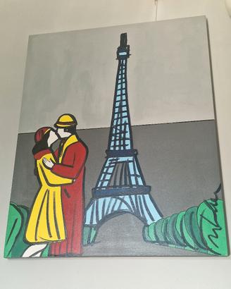 Quadro tela dipinto Marco Lodola