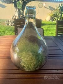 vaso in  vetro per composizioni