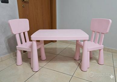 Tavolo e sedie Ikea Mammut