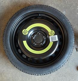 Routino di scorta 125/70 R19 + cric e accessori 