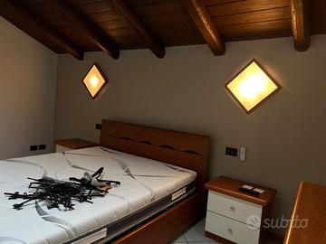 Lampade a muro camera da letto effetto soffuso