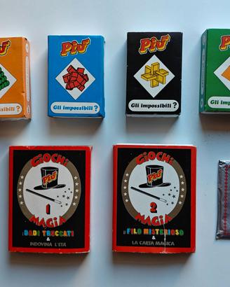 Giochi-Gadget della Rivista vintage “PIÙ” anni ‘80