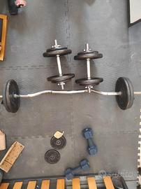 Attrezzatura palestra pesi