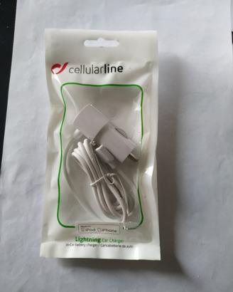 Caricabatterie da auto Cellularline
