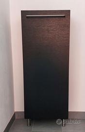 COLONNA IMPIALLACCIATA IN LEGNO WENGE' PORO APERTO