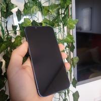 IPhone 13 Blu con cover e pellicola opaca