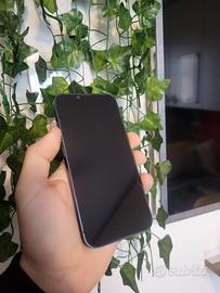 IPhone 13 Blu con cover e pellicola opaca