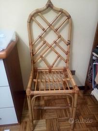 vecchia sedia seggiola shabby chic country vintage