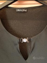 camicetta nera donna 