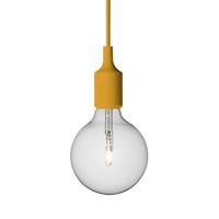 Muuto E27 Lampadario Giallo Senape