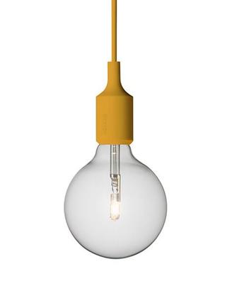 Muuto E27 Lampadario Giallo Senape