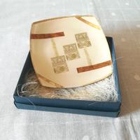 Piatto portaoggetti svuota tasche quadrato Vintage