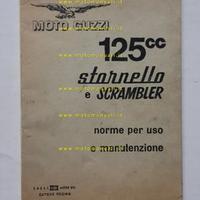 Moto Guzzi 125 Stornello-Scrambler '68 manuale uso