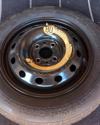 Ruotino di scorta 14 Fiat 500 Panda Lancia Y