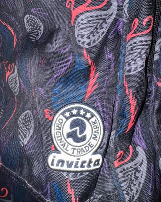 Zaino scolastico invicta e carrellino salvaschiena