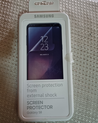 Samsung S8 Screen protection e cover