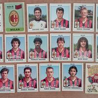 lotto 17 figurine Panini Milan 1989/90