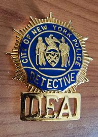 distintivo police usa New York