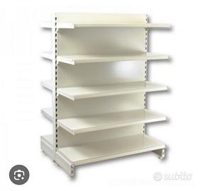 scaffalature negozio doppie