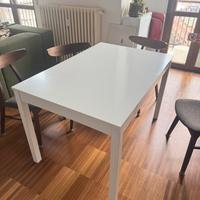Tavolo IKEA bianco allungabile
