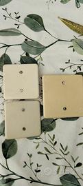 Coperchi Copriforo Vintage per Scatole Derivazione