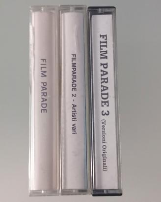 3 x musicassetta Film Parade vol.1 vol.2 vol.3