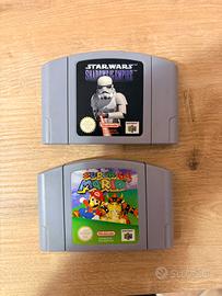 SuperMario 64 gioco e Star Wars